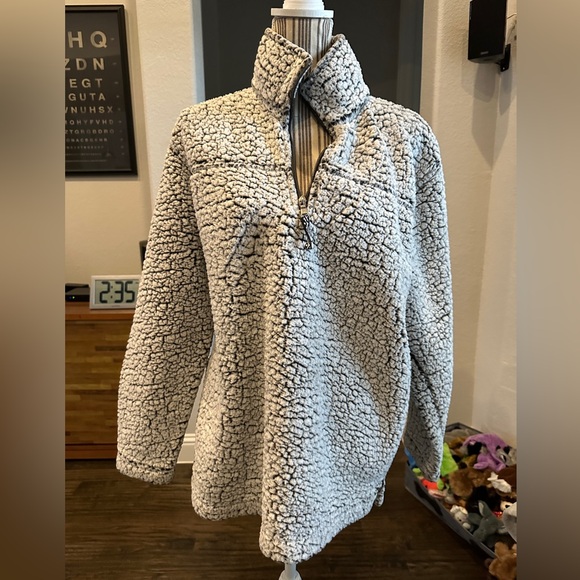 boxercraft Sherpa Quarter Zip Pullover, Warm & Cozy large - Picture 2 of 11